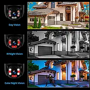 Система відеоспостереження на 2 камери з 2 об'єктивами Dvr kit 2 ch Комплект камер зовнішнього відеоспостереження, фото 9