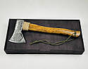 Сокира ручної роботи "Україна" у подарунковому кейсі, фото 9