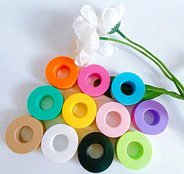 Гелевий скотч для нарощування вій блакитний