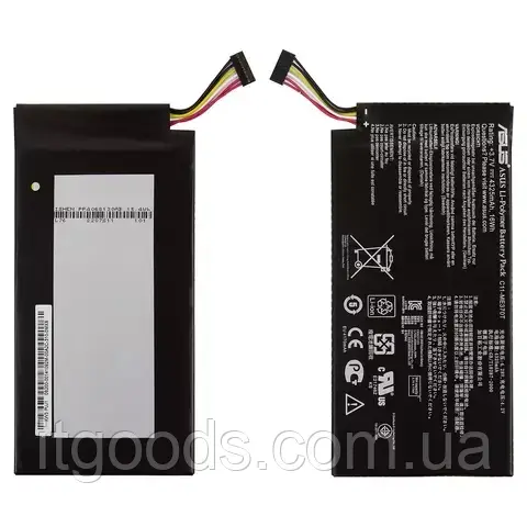 Оригінальний акумулятор C11-ME370T 4325mAh 3.7V для планшета Asus Nexus 7 1st Gen 2012, Original (PRC)