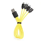 Кабель USB Type-C на 4 виходи для зарядки, фото 4