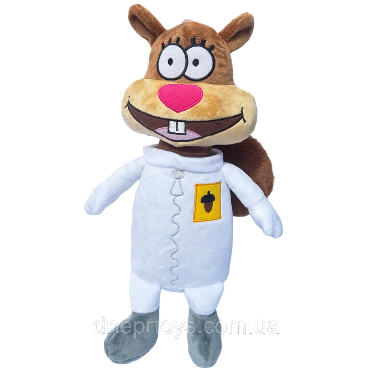 Іграшка м'яка білка Сенді Чікс Космонавт Губка Боб Україна 38*28см (00418-2), фото 1