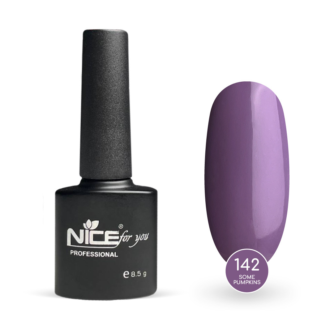 Гель-лак Nice for you Some Pumpkins Basic №142 Бузковий 8.5 г