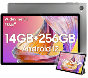 Планшет Blackview Tab 15 Pro Grey 4G LTE 8\256GB 8280mAh + чохол + скло