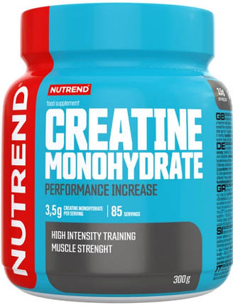 Креатин моногідрат Nutrend Creatine Monohydrate 300 g без смаку, фото 1