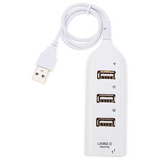 USB розгалужувач хаб пасивний Insten 4-Port White