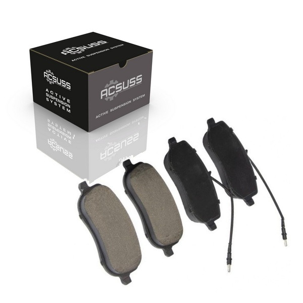 АКСУСС Корея! Гальмівні колодки Peugeot Expert (2000-) Пежо Експерт. Передні. З датчиками! GDB1503 , FDB1787