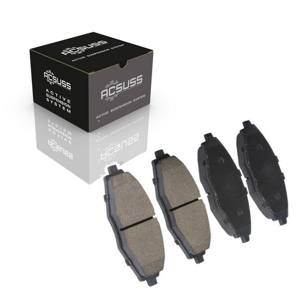 АКСУСС Корея! Гальмівні колодки Chevrolet Spark (2000-) Шевроле Спарк. Передні. GDB3195 , FDB1337