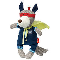 М'яка дитяча іграшка PapaandMe Вовк супергерой sigikid 38697SK 35 см, Land of Toys