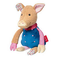 М'яка дитяча іграшка Patchwork Sweety Свинка sigikid 38708SK 31 см, Land of Toys