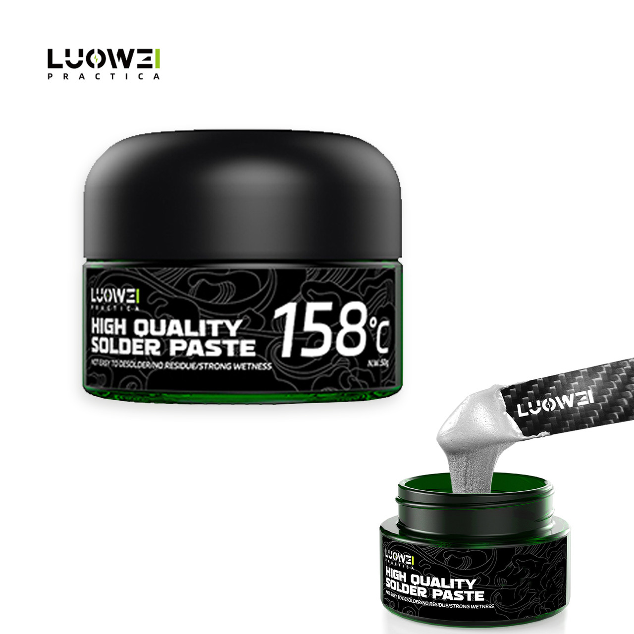 Паста BGA LUOWEI (50г, 158 ° С)