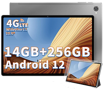 Планшет Blackview Tab 15 Pro 4G LTE Grey 8/256GB 8280mAh T606 8 ядер + Подарунки