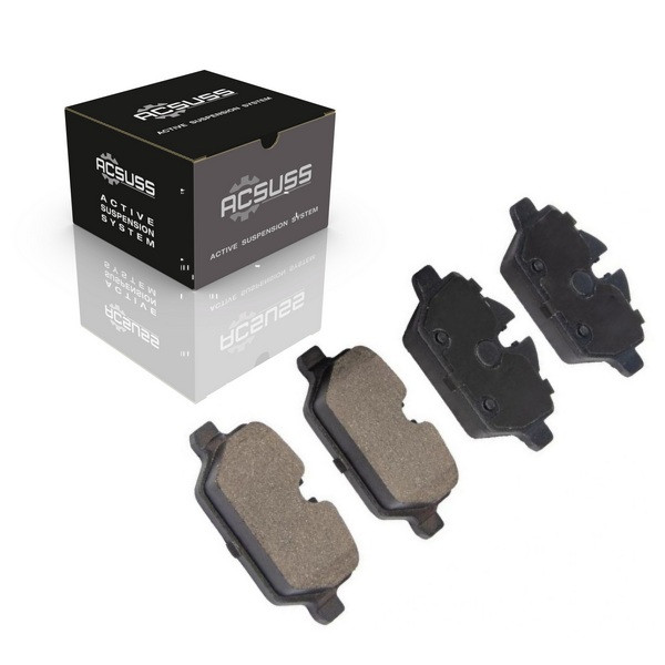 АКСУСС Корея! Гальмівні колодки BMW 1 E81 E87 F20 (2006-15) БМВ 1. Задні. GDB1612 , FDB4383