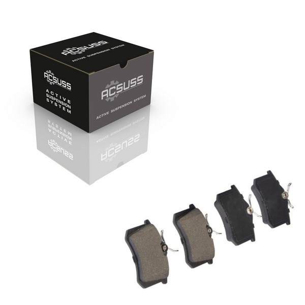 АКСУСС Корея! Гальмівні колодки VW Jetta II (1984-91) Фольксваген Джета. Задні. GDB823 , FDB541