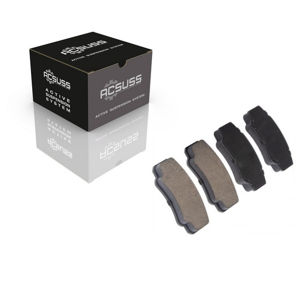 АКСУСС Корея! Гальмівні колодки Peugeot Boxer (1994-06) Пежо Боксер. Задні. GDB1521 , FVR1480