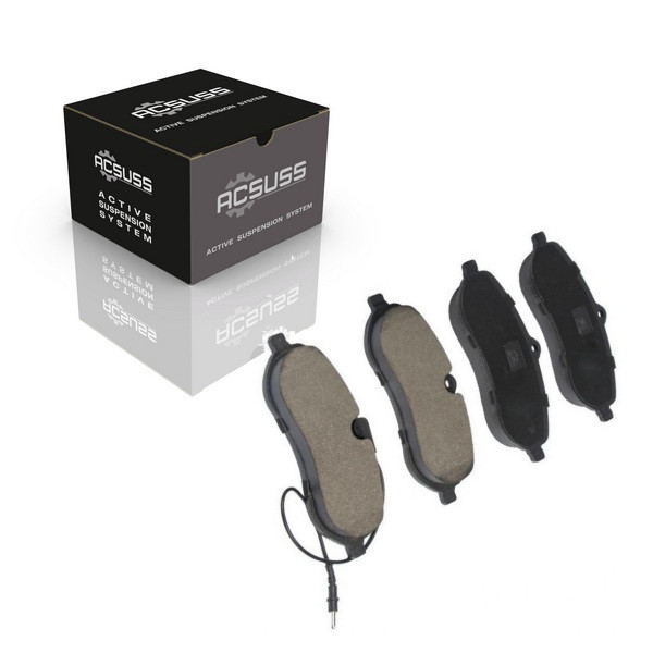 АКСУСС Корея! Гальмівні колодки Toyota Proace (2013-16) Тойота Проейс. Передні. З датчиками! GDB1719 , FVR1771