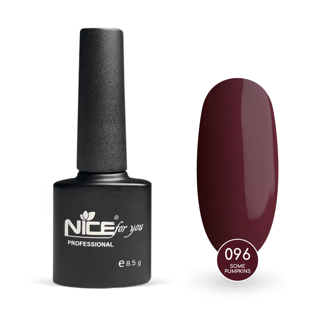 Гель-лак Nice for you Some Pumpkins Basic №096 Фіолетовий нюд 8.5 г