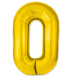 Кулька Цифра Slim "0" (1 м), Іспанія, колір - золото