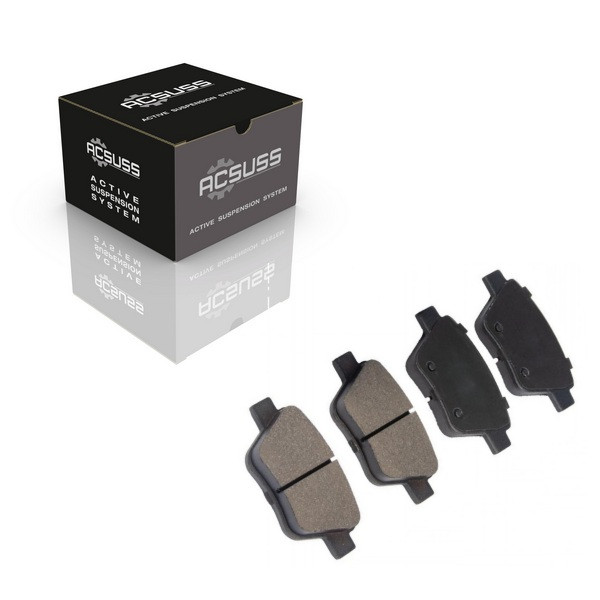 АКСУСС Корея! Гальмівні колодки Skoda Superb II (2008-15) Шкода Суперб. Задні. GDB1841 , FDB4316