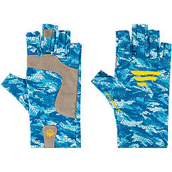 Рукавички Favorite Solar Fishing Gloves 5 Cut S/M White/blue