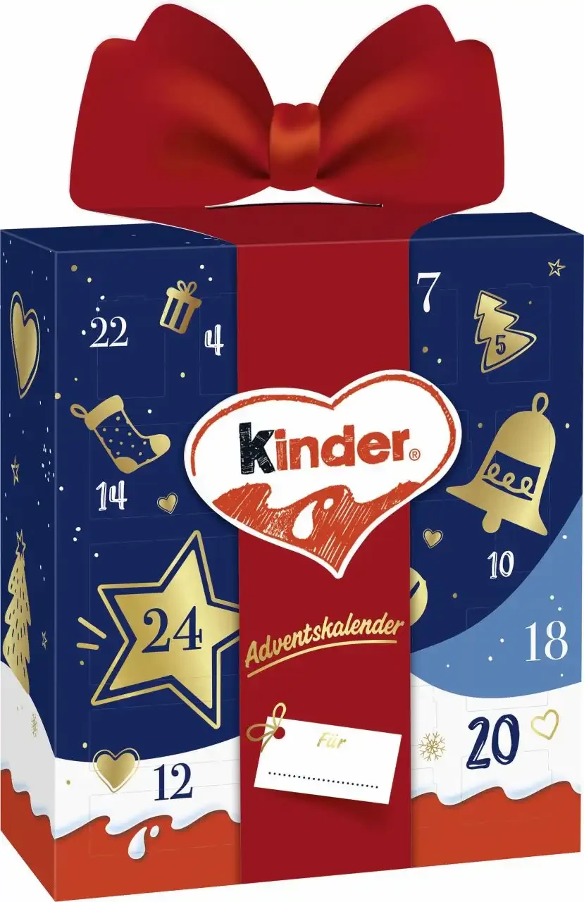 Різдвяний адвент-календар Kinder Mix Gift 214 г