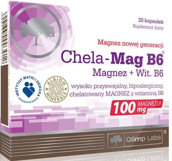 Магній Б6 Olimp Chela-Mag B6 30 капс