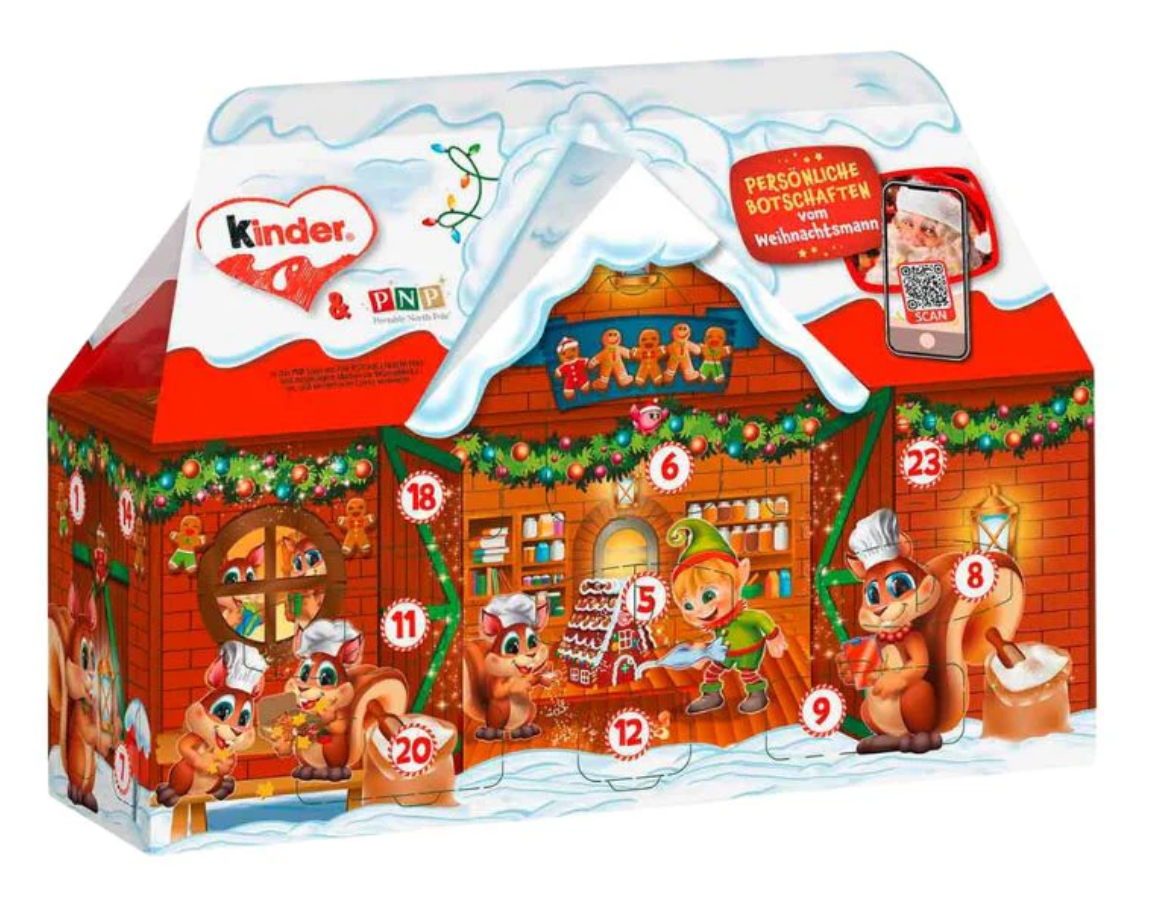 Різдвяний адвент-календар Calendrier de l’Avent Kinder 234г