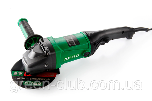 Машина шліфувальна кутова 150/1500 (болгарка) APRO 899009, фото 1