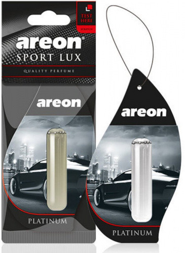 Ароматизатор AREON Sport Lux Платина 5 мл (підвіска з рідиною) 077200, фото 1