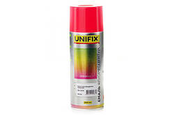 Емаль акрилова флуоресцентна RAL 3024 Червоний 400 мл UNIFIX 941044