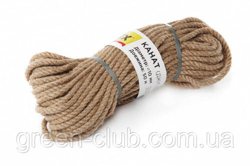 Канат (джут 100%) 6 мм 100 м UNIFIX 699563