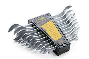 Набір ключів ріжкових 6x7 мм, 8x10 мм, 10x12 мм, 12x13 мм, 14x17 мм, 19x22мм (6 шт.) СИЛА 201233, фото 1