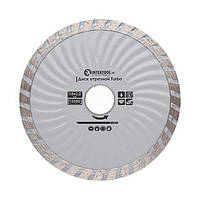 Диск відрізний Turbo, алмазний 115 мм, 16-18% INTERTOOL CT-2001