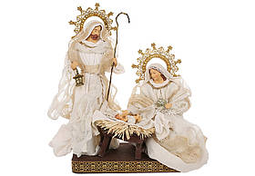 Фігурки для різдвяного вертепу на підставці 38 см із 3 фігур