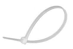 Стяжка кабельна 8х400 біла (пач 100 шт.) UNIFIX CT-WU8400