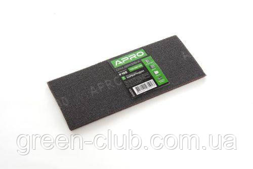 Сітка абразивна APRO P100 115×280 мм карборунд (5 шт.) 828065, фото 1