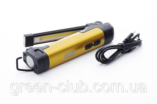 LED ліхтар інспекційний багатофункціональний (акумулятор Li-ion 3.7 V 2600 мА·год) Ватт СИЛА 900510, фото 1