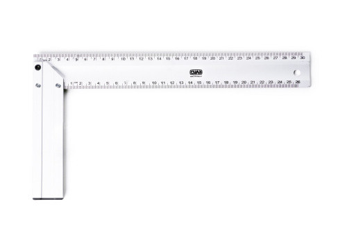 Угольник строительный (алюминиевый) 300мм СИЛА 500825, фото 1