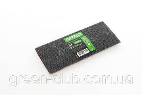 Сітка абразивна APRO P60 115×280 мм карборунд (5 шт.) 828063, фото 1