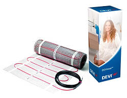 7.0 м² 961 Вт DEVI comfortTM 150T (DTIR-150) НАГРІВАЛЬНІ МАТИ ДВУЖИЛЬНІ ЕКРАНІРОВАНІ ТЕПЛА ПІДЛОГА