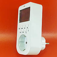 Таймер в розетку недельный Lemanso LM 6347 16А цифровой | Автоматическое управление электроприборами