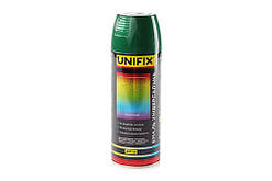 Емаль універсальна акрилова RAL 6005 Зелений мох гл. 400 мл UNIFIX 951026