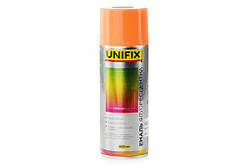 Емаль акрилова флуоресцентна RAL 2005 Жовтогарячий 400 мл UNIFIX 941042