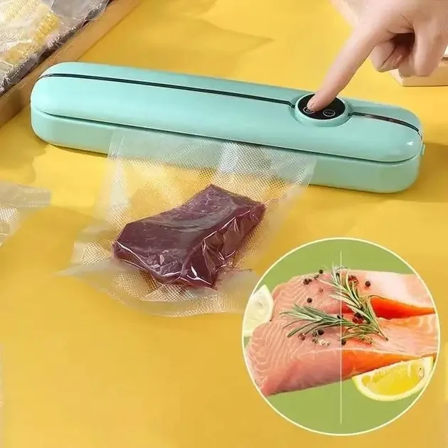 Вакууматор вакуумний пакувальник для їжі Vacuum sealer Jm