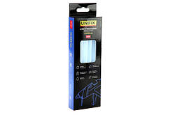Клей стрижневий прозорий 11.0х200мм 12 шт (коробок) UNIFIX 951456