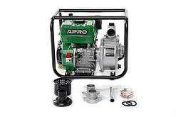 Мотопомпа WP-30 6.5к.с. 30 м³/год 27м бензинова 4-х тактн. APRO 852132
