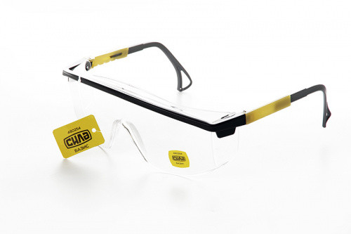 Очки защитные БАЗИС (прозрачные) СИЛА 480254, фото 1