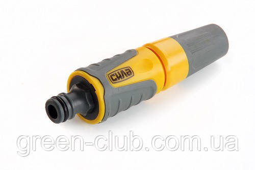 Насадка розпилювач із плавним регулюванням потоку для конектора 1/2" погумована СИЛА 551222, фото 1