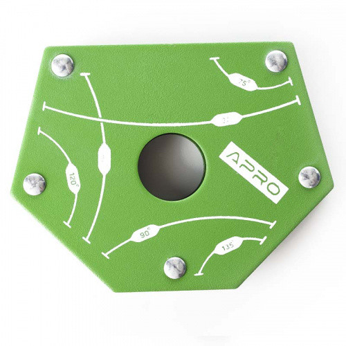 Магнит APRO для сварки ТРАПЕЦИЯ 34кг 105*65*65*45мм (30,45,60,90,75,135град) 330306, фото 1