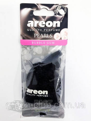 Ароматизатор AREON Pearls Бабл Гам Чорний (мішочок) 077224, фото 1